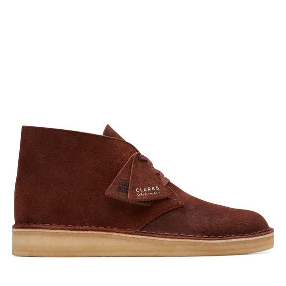 Clarks Mens Desert Coal Brown Boots (NWT)